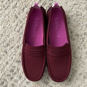 Rothy’s The Driver - Burgundy - Size 9 - Brand New!